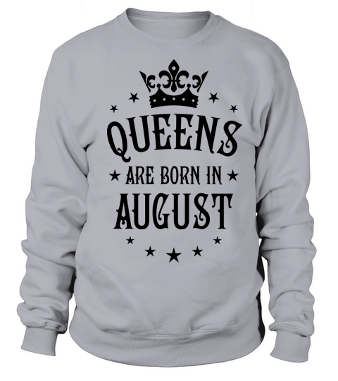 20 Queens are born in August Crown Woman Men's Sweatshirt