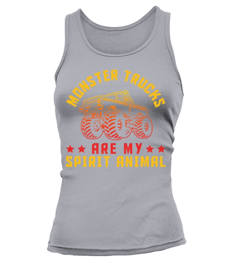 Retro Vintage Monster Trucks Are Women's Tank Top