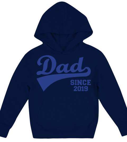 Dad 2019 Kids Hoodie