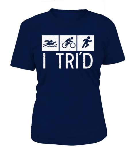 Triathlon Swim Bike Run Triathlete Sport Gift Women's T-Shirt