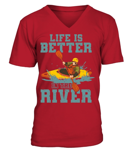 Kayak V-Neck T-shirt