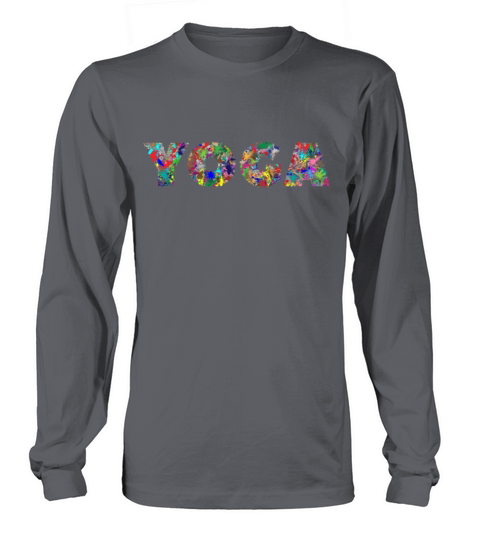 Yoga Colorful Painting Women's Long Sleeve