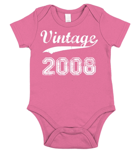 2008 Short Sleeve Baby One-Piece