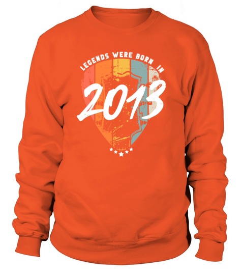 2013 Birthday Guitar Player Vintage Women's Sweatshirt