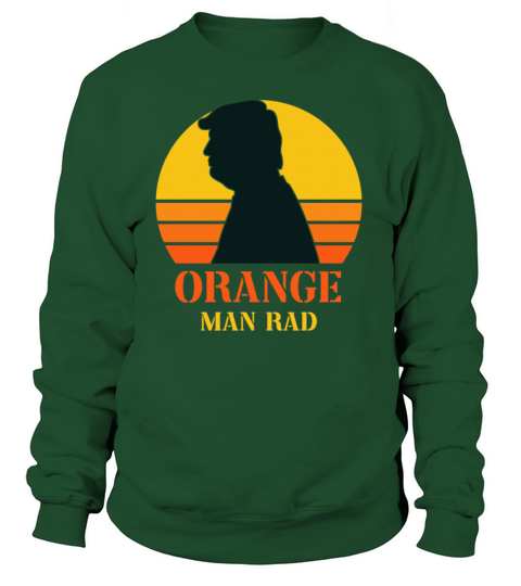 Orange Man Rad Women's Sweatshirt