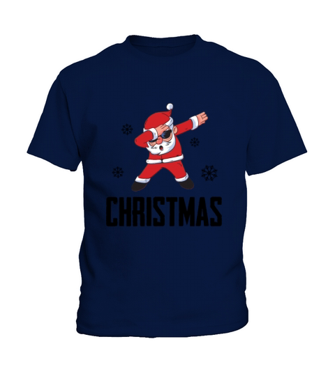 Dabbing Santa Claus Kids T-Shirt