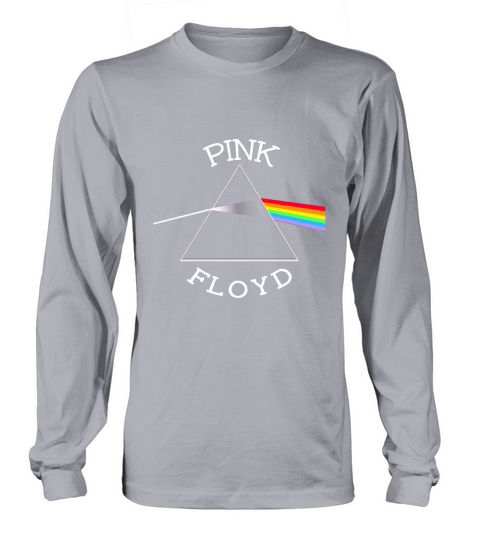 Pink Floyd prism logo Long sleeved Unisex