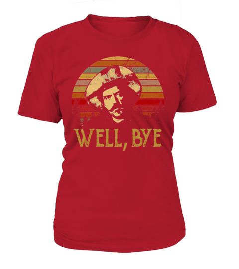 Johnny Ringo Tombstone well bye sunset T-Shirt Woman