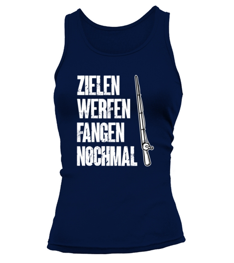 Fishing Rod Fisherman Tackle Fish Hook Angling Women's Tank Top