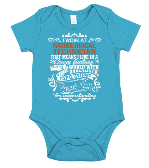 RADIOLOGICAL TECHNICIAN live fantasy Short Sleeve Baby One-Piece