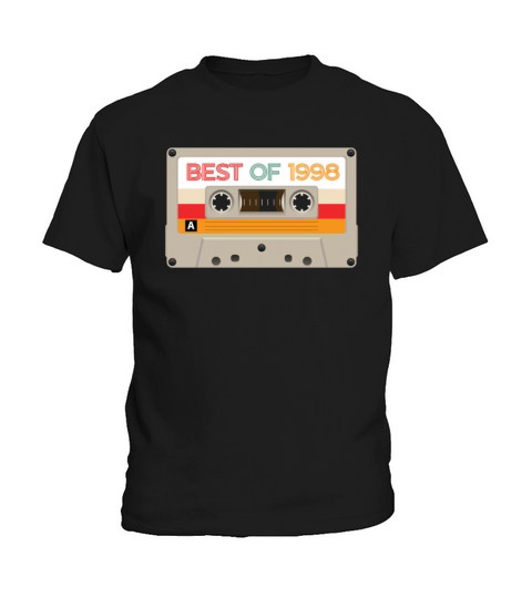 Vintage Cassette Tape Shirt Birthday Gifts Retro Kids T-Shirt