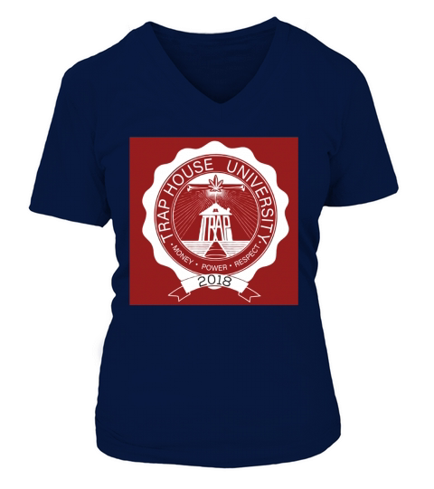 Trap House Tee V-neck T-Shirt Woman