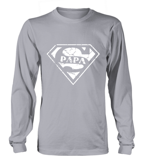 Super Papa Fathers Day - Coffee Mug (colored) Long sleeved Unisex