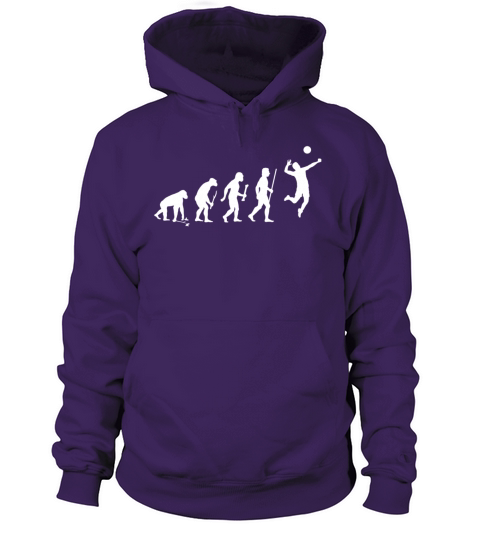 Evolution of Volleyball Women's Hoodie