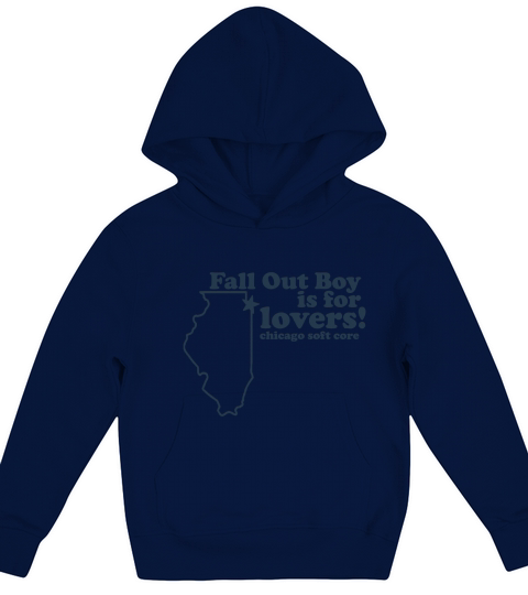 Fall Out Boy Is For Lovers Chicago Kids Hoodie