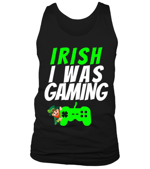 Video Gamer Saint Patricks Day Gaming St Pattys Da Tank Top Unisex