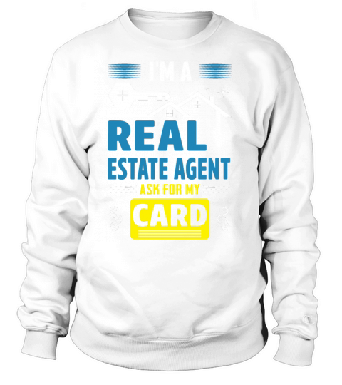 Real Estate Agent Funny House Broker Women's Sweatshirt