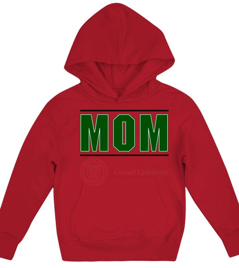 Cornell University Proud Mom Parents Day 2020 Kids Hoodie
