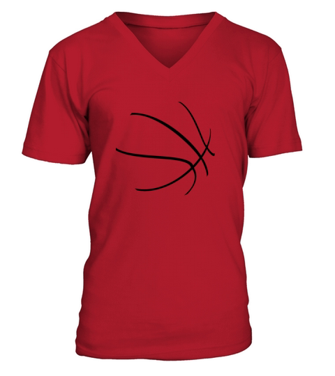Basketball Streetball profil design for training Men's V-Neck T-shirt