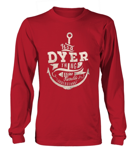 DYER THINGS Long sleeved Unisex