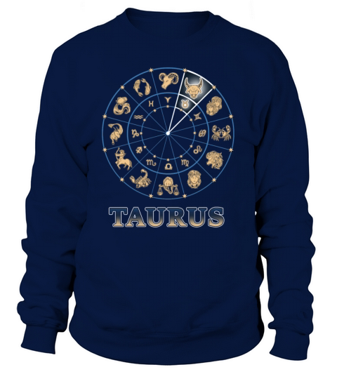 Taurus Horoscope Ascendant Aries Zodiac Sign Women's Sweatshirt