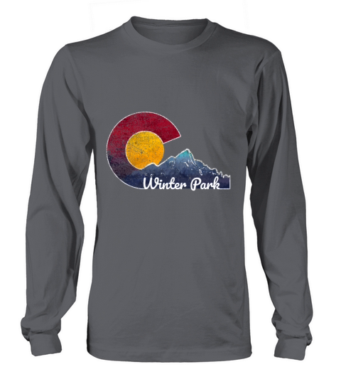 Winter Park Colorado Flag Inspired Women's Long Sleeve