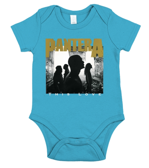 Pantera Official This Love Short Sleeve Baby One-Piece