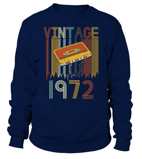Vintage 1972 Retro Men's Sweatshirt