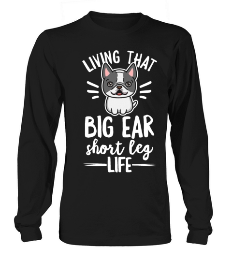 Frenchie Design for a French Bulldog Owner Men's Long Sleeve
