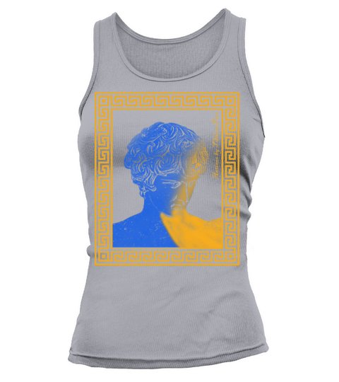 Antinoo yellow and blue Women's Tank Top