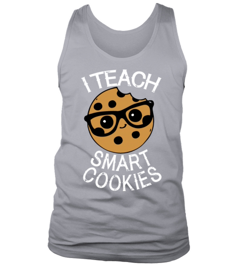 i teach smart cookies nerd tee funny chef Men's Tank Top