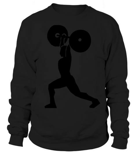 Clean and Jerk olympic lifter Men's Sweatshirt
