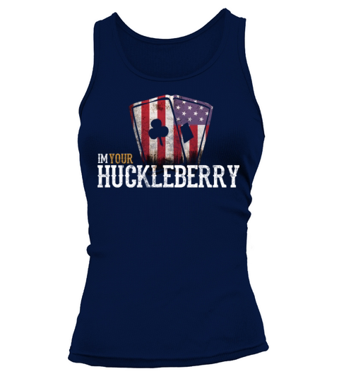 Im your huckleberry distressed wester movie quote Women's Tank Top