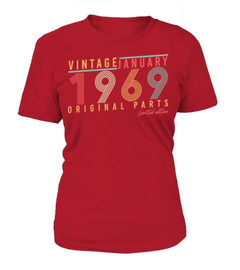1969 In January Limits Retro Women's T-Shirt