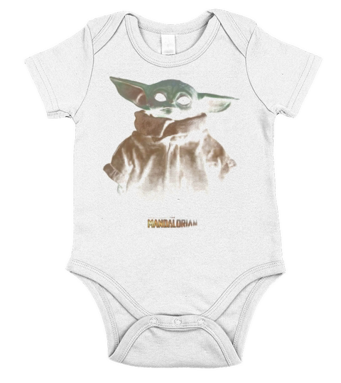 Baby Yoda The Mandalorian sweater Short Sleeve Baby One-Piece