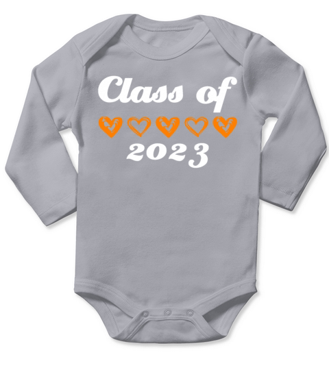 Class Of 2023 Long Sleeve Baby One-Piece
