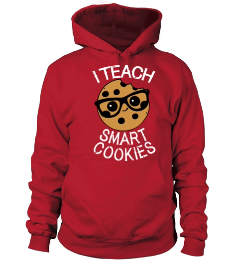 i teach smart cookies nerd tee funny chef Women's Hoodie