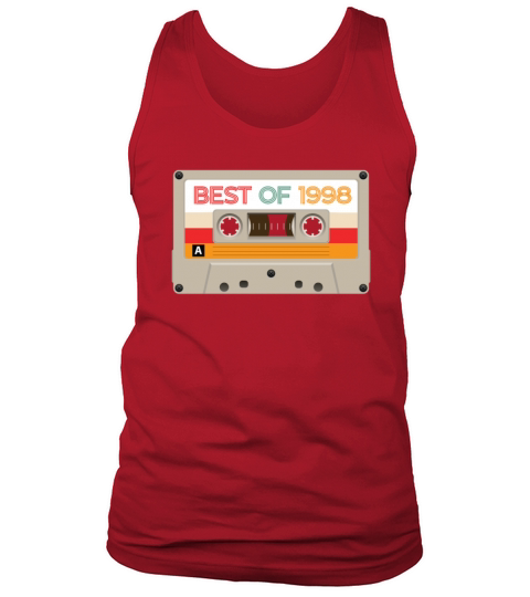 Vintage Cassette Tape Shirt Birthday Gifts Retro Men's Tank Top