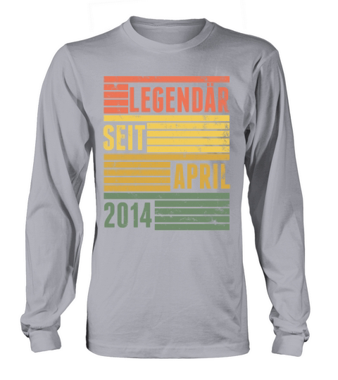 Legendary Since April 2014 6th Birthday Present Women's Long Sleeve