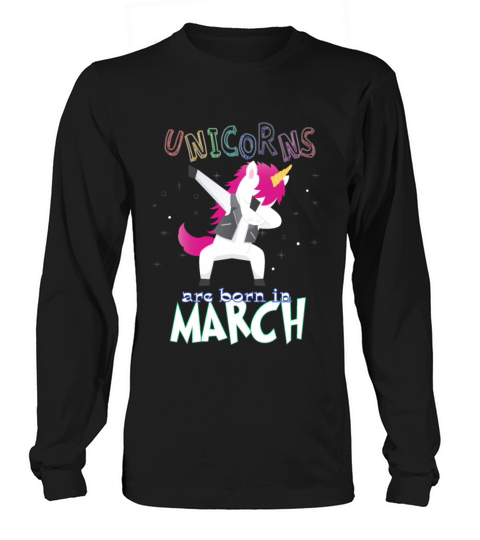 Born March Long sleeved Unisex