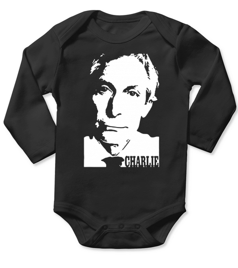 Charlie Watts Fan Long Sleeve Baby One-Piece