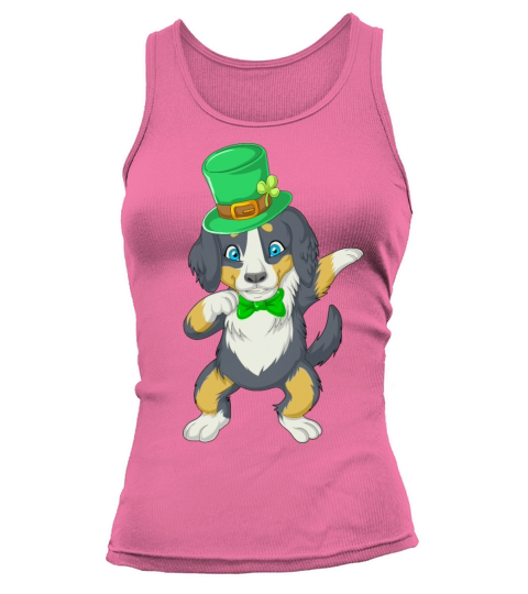 dabbing bernese st patricks day Women's Tank Top