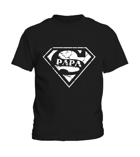 Super Papa Fathers Day - Coffee Mug (colored) Kids T-Shirt