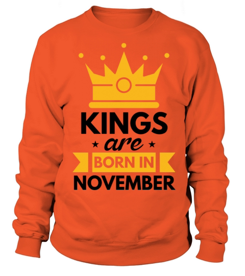Kings Are Born November Women's Sweatshirt