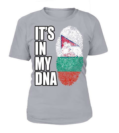 Bulgarian And Nepalese Mix DNA Flag Heritage Women's T-Shirt