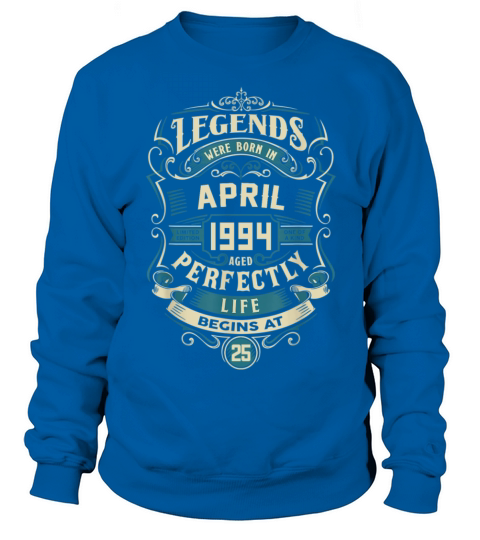 Retro Vintage April 1994 birthday Men's Sweatshirt
