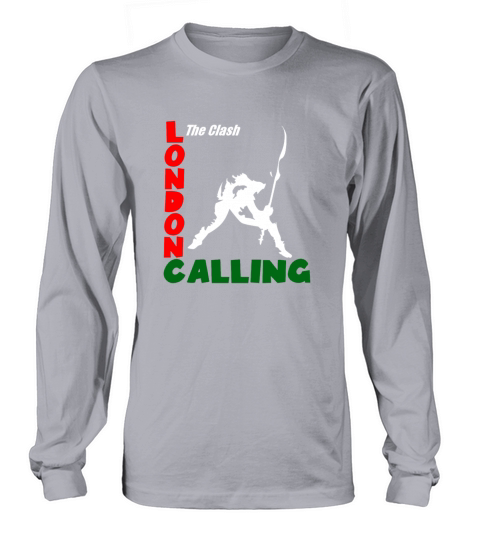london calling the clash Ngeprunk Men's Long Sleeve