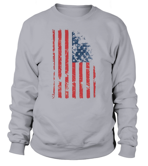 Vintage Old Glory US American Flag Sweatshirt Unisex