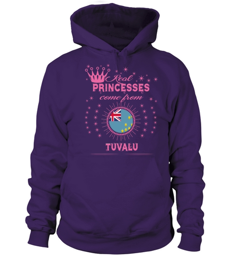 queen real princesses princess from TUVALU Women's Hoodie