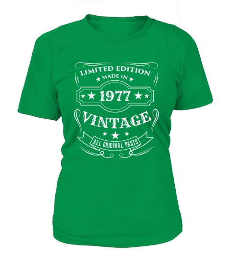 Limited Edition Made In 1977 Vintage Birthday Gift Women's T-Shirt